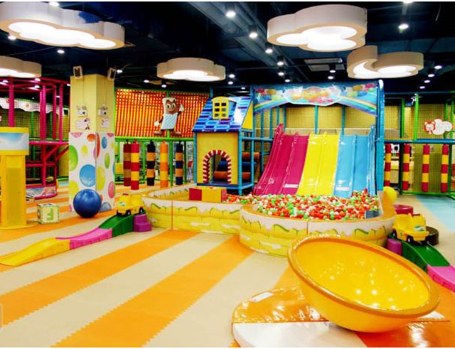 淘气堡儿童乐园装修设计更倾向主题风格